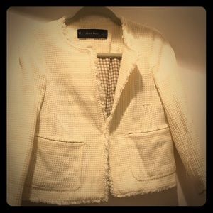 Zara tweed blazer